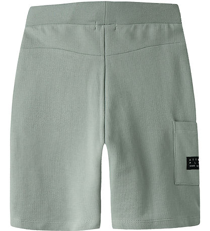 Name It Sweatshorts - Pique - NkmVivasse - Slate Gray
