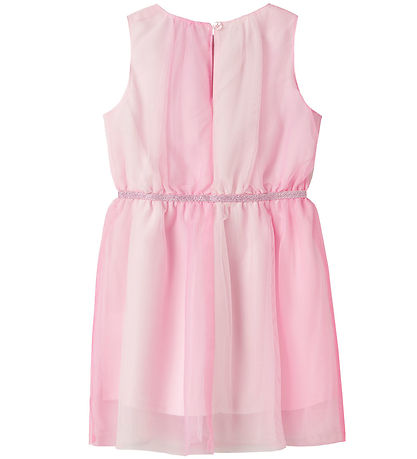 Name It Kjole - Tyl - NmfVabos - Carmine Rose