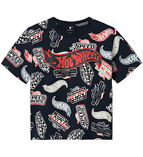 Name It T-shirt - NmmAry - Hot Wheels - Navy Blazer Name It T-shirt - NmmAry - Hot Wheels - Navy Blazer
