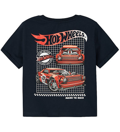 Name It T-shirt - NmmAtreus - Hot Wheels - Navy Blazer
