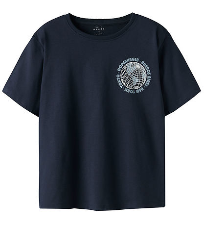 Name It T-shirt - NkmVagno - 2-pak - Slate Gray/Navy blazer Name It T-shirt - NkmVagno - 2-pak - Slate Gray/Navy blazer