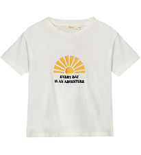 Fliink T-shirt - Sommer Sun - Cloud Dancer Fliink T-shirt - Sommer Sun - Cloud Dancer