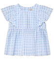 Fliink Bluse - Pari - Dream Blue Check Fliink Bluse - Pari - Dream Blue Check