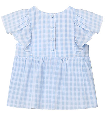 Fliink Bluse - Pari - Dream Blue Check Fliink Bluse - Pari - Dream Blue Check