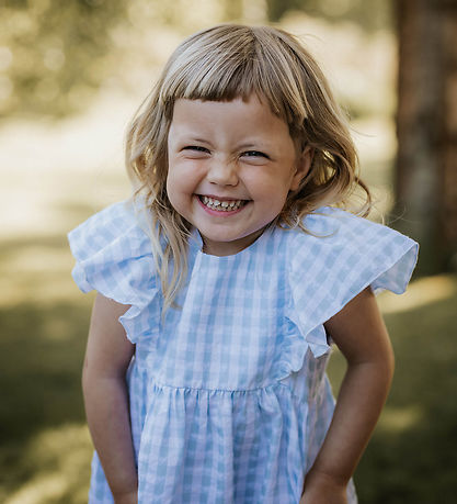 Fliink Bluse - Pari - Dream Blue Check Fliink Bluse - Pari - Dream Blue Check