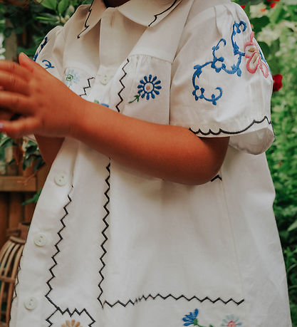 Fliink Skjorte - Hirse - Cloud Dancer Fliink Skjorte - Hirse - Cloud Dancer