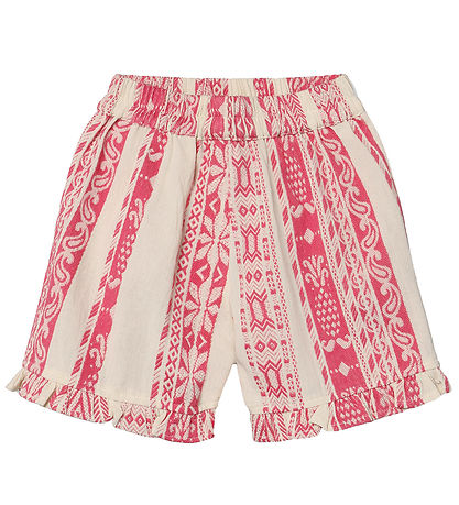 Fliink Shorts - Addie - Cloud Dancer Pink Stripe Fliink Shorts - Addie - Cloud Dancer Pink Stripe