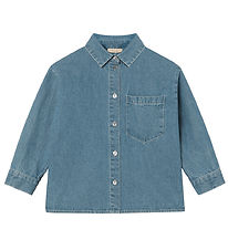 Fliink Skjorte - Don - Light Denim Blue Fliink Skjorte - Don - Light Denim Blue
