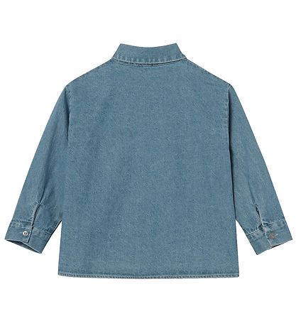 Fliink Overhemd - Don - Light Denim Blue