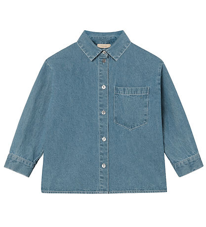 Fliink Overhemd - Don - Light Denim Blue