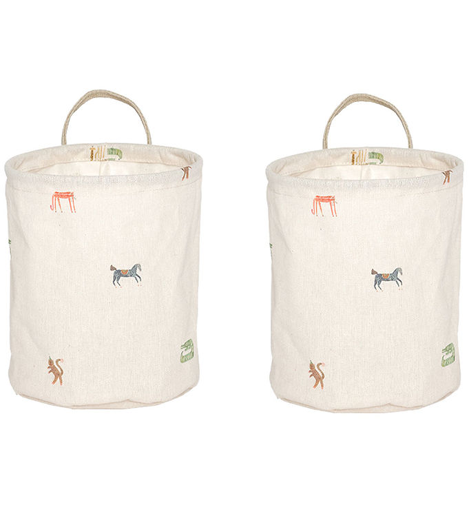 OYOY Opbevaringskurve - 2-pak - Moira - Small - Multi