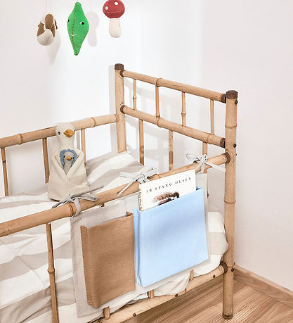 OYOY Sengelomme - Saga - Blue/Clay