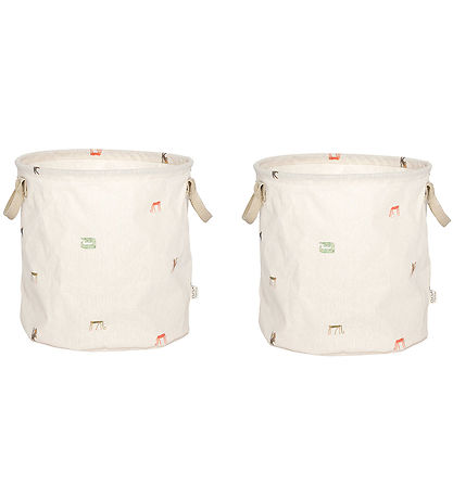 OYOY Opbevaringskurve - 2-pak - Moira - Medium - Multi OYOY Opbevaringskurve - 2-pak - Moira - Medium - Multi