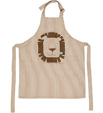 OYOY Forklæde - Lion - Caramel m. Striber OYOY Forklæde - Lion - Caramel m. Striber