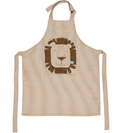 OYOY Forklæde - Lion - Caramel m. Striber OYOY Forklæde - Lion - Caramel m. Striber