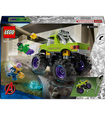 LEGO® Marvel - Hulk-truck mod Thanos 76312 - 229 Dele LEGO® Marvel - Hulk-truck mod Thanos 76312 - 229 Dele