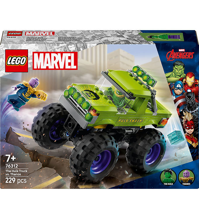 76312 LEGO Super Heroes Marvel Hulk-truck mod Thanos
