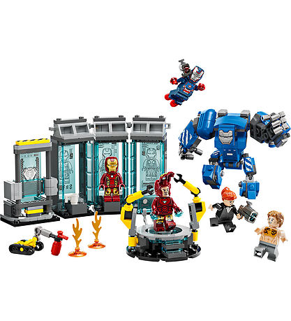 LEGO® Marvel - Iron Mans Laboratorium: Dragt... 76315 - 384 Dele