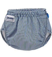 Konfidence Blebadebukser - e-Flex Splashy - Stripe Blue/White Konfidence Blebadebukser - e-Flex Splashy - Stripe Blue/White