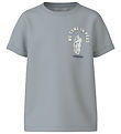 Name It T-shirt - NkmVux - Pearl Blue/Peas