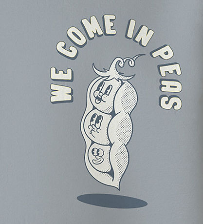 Name It T-shirt - NkmVux - Pearl Blue/Peas Name It T-shirt - NkmVux - Pearl Blue/Peas