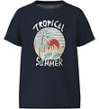 Name It T-shirt - NkmVux - Navy Blazer/Tropical Summer