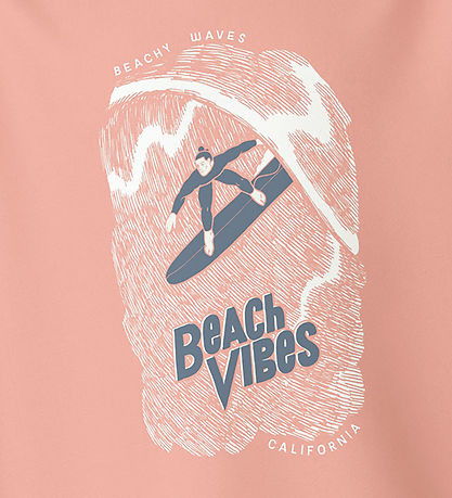 T-Shirt Name It - NkmVagno - Peach Pearl/Plage Palms T-Shirt Name It - NkmVagno - Peach Pearl/Plage Palms