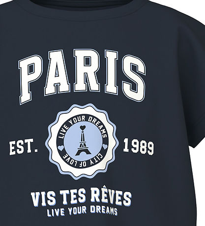 Name it T-shirt - Dark Sapphire/paris Name it T-shirt - Dark Sapphire/paris