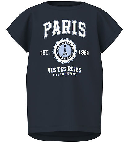 Name it T-shirt - Dark Sapphire/paris Name it T-shirt - Dark Sapphire/paris