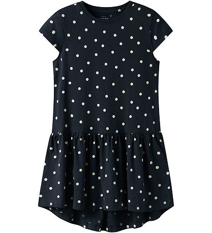 Name it Kjole - NkfVigga - Dark Sapphire/Dot Name it Kjole - NkfVigga - Dark Sapphire/Dot