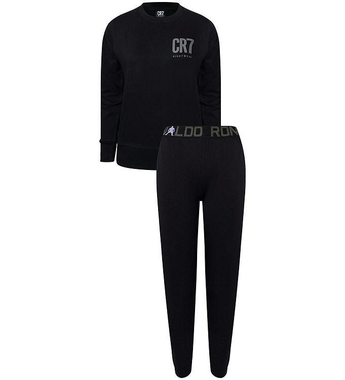 CR7 Nattøj - CR7 - Sort m. Logo