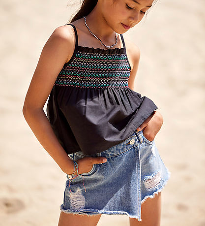 Kids Only Nederdel - KogTexas - Light Blue Denim