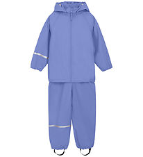 CeLaVi Regntøj m. Seler - PU - Blue Bell