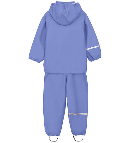 CeLaVi Regntøj m. Seler - PU - Blue Bell