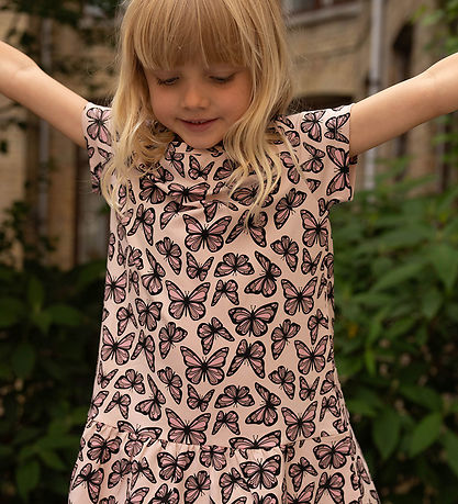 DYR-Cph Kjole - Dyrzanzi - Light Rose Flutter DYR-Cph Kjole - Dyrzanzi - Light Rose Flutter