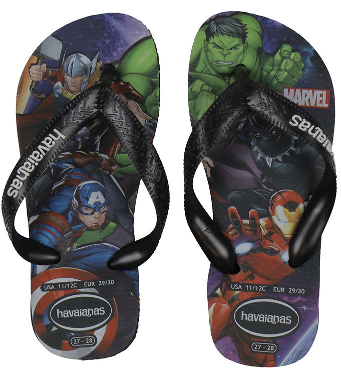 Havaianas Klipklapper - Top Marvel II - Sort