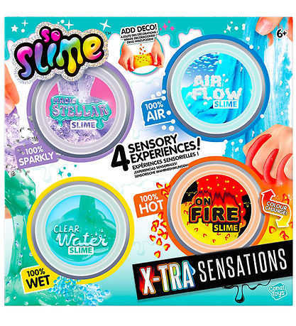 So Slime Slim - X-tra Sensations - 4-pak