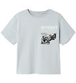 Name It T-shirt - NkmHold - Pearl Blue