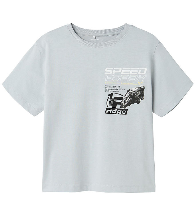Name It T-shirt - NkmHold - Pearl Blue