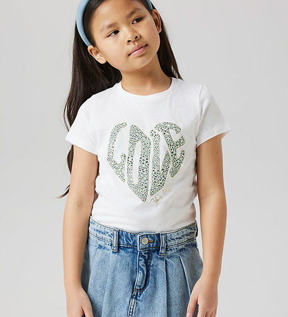 Name It T-shirt - NkfHillip - Bright White