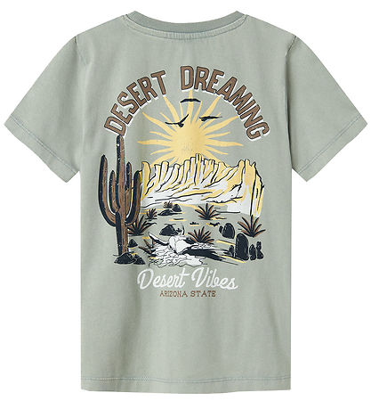 Name It T-shirt - NkmHaldi - Slate Gray Name It T-shirt - NkmHaldi - Slate Gray