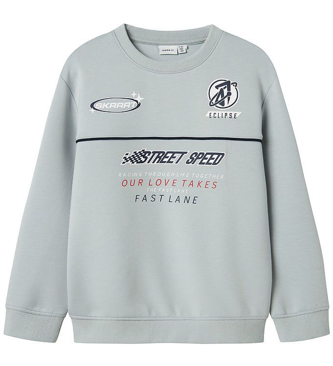 Name It Sweatshirt - NkmHistu - Pearl Blue