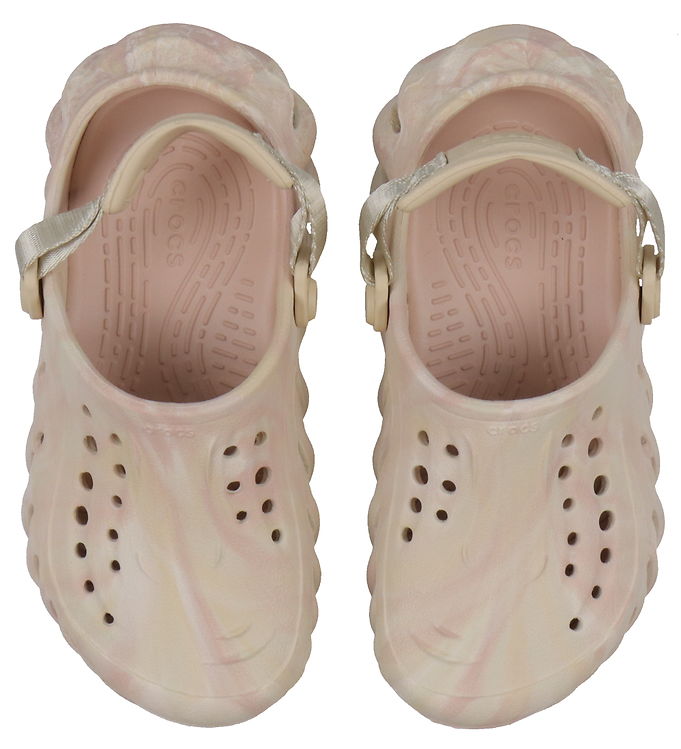 Crocs Sandaler - Echo Marbled Clog K - Quartz/Multi