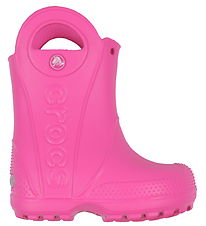 Crocs Gummistøvler - Handle It Rain Boot T - Pink Crush Crocs Gummistøvler - Handle It Rain Boot T - Pink Crush