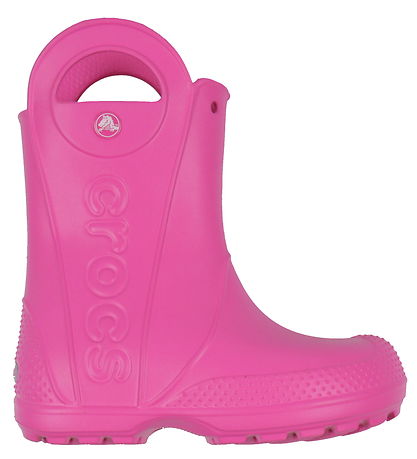 Crocs Gummistøvler - Handle It Rain Boot K - Pink Crush Crocs Gummistøvler - Handle It Rain Boot K - Pink Crush