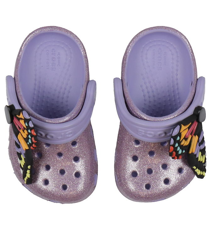 Crocs Sandaler - Classic Iam Butterfly - Mystic Purple