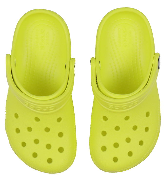 Crocs Sandaler - Classic Clog K - Cyber Yellow