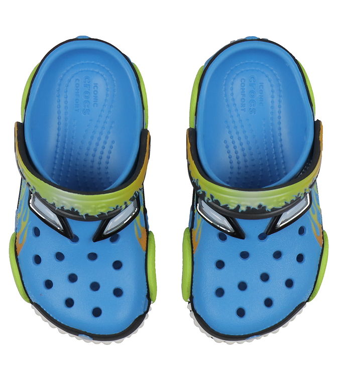 Crocs Sandaler - Classic IAM Monster Truck Cg T NeOc - Neon Ocea