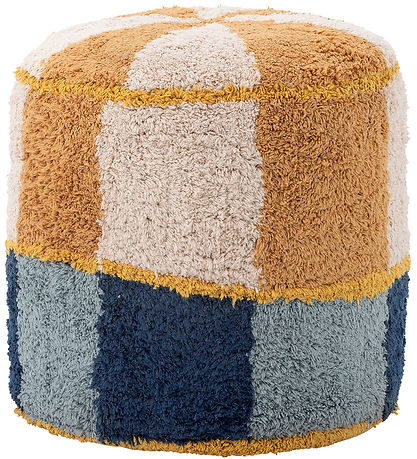 Bloomingville Puf - 40x35 cm - Kio - Blå