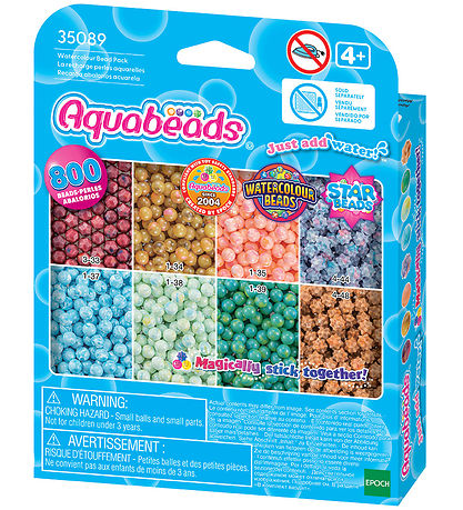 Aquabeads Perler - 800 stk. - Watercolour Aquabeads Perler - 800 stk. - Watercolour